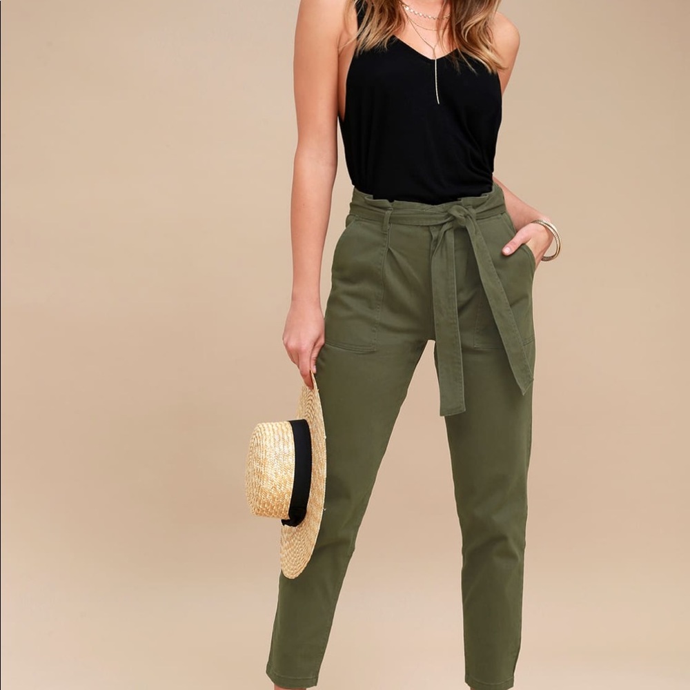 Lulu’s Olive Green Pants